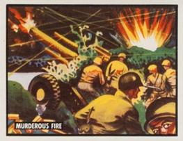 1950 Topps Freedom's War (R709-2) #33 Murderous Fire Front