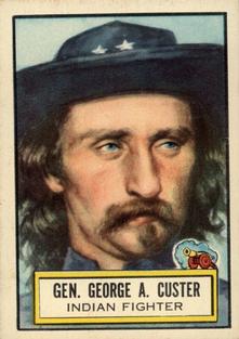 1952 Topps Look 'n See (R714-16) #37 George A. Custer Front