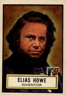 1952 Topps Look 'n See (R714-16) #75 Elias Howe Front