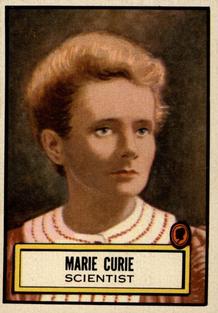 1952 Topps Look 'n See (R714-16) #87 Marie Curie Front