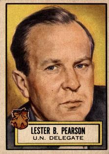 1952 Topps Look 'n See (R714-16) #99 Lester B. Pearson Front