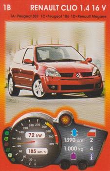 2004 Piatnik Mega Trumpf Cars (German) #1B Renault Clio 1.4 16V Front