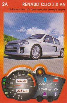 2004 Piatnik Mega Trumpf Cars (German) #2A Renault Clio 3.0 V6 Front