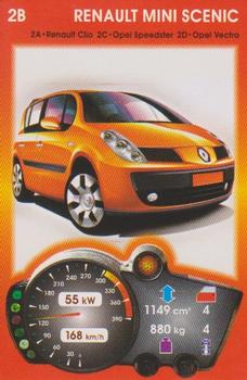 2004 Piatnik Mega Trumpf Cars (German) #2B Renault Mini Scenic Front