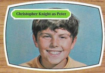 1971 Topps The Brady Bunch #7 Christopher Knight as Peter Front