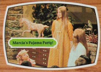 1971 Topps The Brady Bunch #72 Marcia's Pajama Party! Front