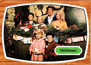 1971 Topps The Brady Bunch #74 Christmas! Front