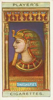 1912 Player's Egyptian Kings & Queens and Classical Deities #7 Hatshephet Front