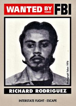 1993 Federal Wanted By FBI #22 Richard Rodriguez Front