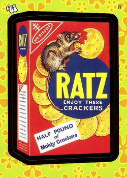 2008 Topps Wacky Pack Flashback Series 1 #8 '67 Ratz Crackers Front