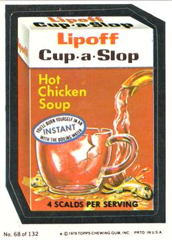 1979 Topps Wacky Packages (2nd Series Rerun) #68 Lipoff Cup-a-Slop Front