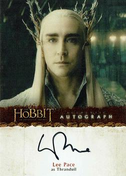2014 Cryptozoic The Hobbit: An Unexpected Journey - Autographs #A19 Lee Pace Front