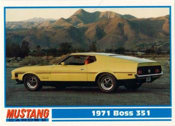 1994 Performance Years Mustang Cards II (30 Years) #113 1971 Boss 351 Front