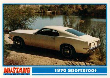 1994 Performance Years Mustang Cards II (30 Years) #119 1970 Sportsroof Front