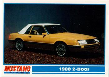 1994 Performance Years Mustang Cards II (30 Years) #138 1980 2-Door Front