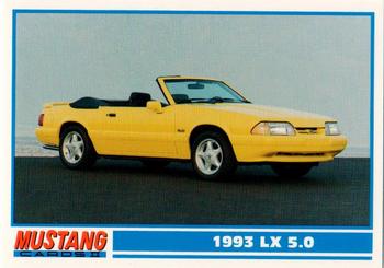 1994 Performance Years Mustang Cards II (30 Years) #199 1993 LX 5.0 Front