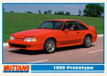 1994 Performance Years Mustang Cards II (30 Years) #204 1989 Prototype Front