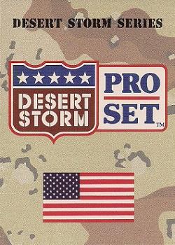 1991 Pro Set Desert Storm - Factory Set Inserts #NNO Cover Card Front