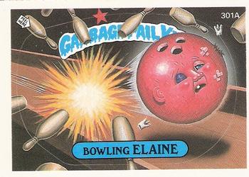 1987 Topps Garbage Pail Kids Series 8 #301a Bowling Elaine Front