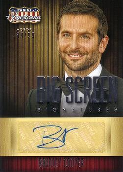 2015 Panini Americana - Big Screen Signatures #BG-BC Bradley Cooper Front
