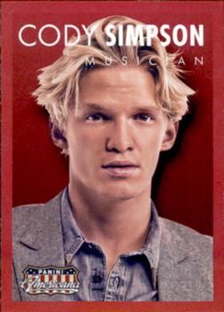 2015 Panini Americana - Red #67 Cody Simpson Front