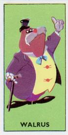 1957 Barratt Walt Disney Characters 2nd Series #38 Walrus Front