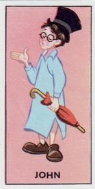 1957 Barratt Walt Disney Characters 2nd Series #50 John Front