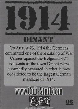 2014 Cult-Stuff 1914: The War Illustrated #6 Dinant Back