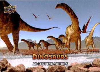 2015 Upper Deck Dinosaurs #2 Argentinosaurus Front