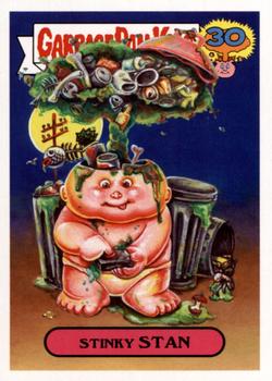 2015 Topps Garbage Pail Kids 30th Anniversary Series #1b Stinky Stan Front
