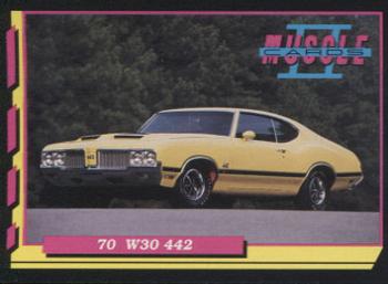 1992 PYQCC Muscle Cards II #107 1970 Oldsmobile W-30 442 Front
