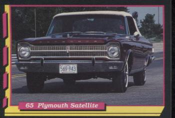 1992 PYQCC Muscle Cards II #115 1965 Plymouth Satellite Front