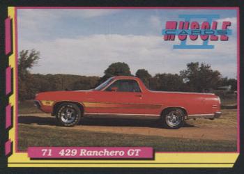 1992 PYQCC Muscle Cards II #129 1971 Ford Ranchero GT Front