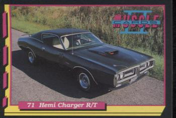 1992 PYQCC Muscle Cards II #140 1971 Dodge Charger R/T Front