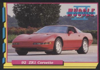 1992 PYQCC Muscle Cards II #142 1992 Chevrolet Corvette ZR1 Front