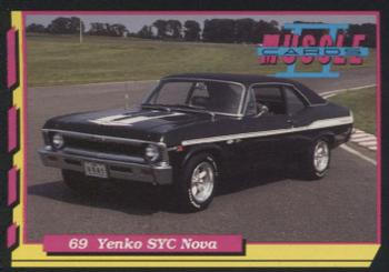 1992 PYQCC Muscle Cards II #143 1969 Yenko SYC Nova Front
