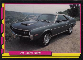 1992 PYQCC Muscle Cards II #151 1970 AMC AMX Front