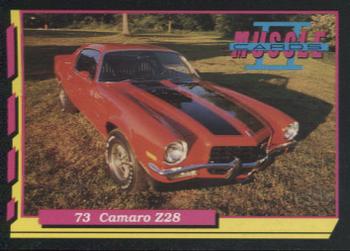 1992 PYQCC Muscle Cards II #160 1973 Chevrolet Camaro Z28 Front