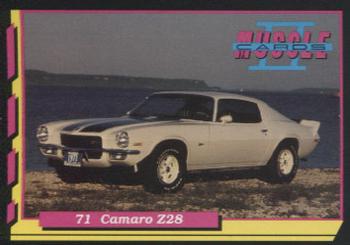1992 PYQCC Muscle Cards II #161 1971 Chevrolet Camaro Z28 Front