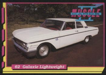 1992 PYQCC Muscle Cards II #162 1962 Ford Galaxie Front