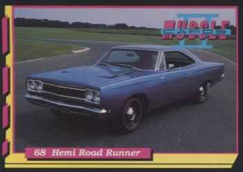 1992 PYQCC Muscle Cards II #165 1968 Plymouth Roadrunner Front