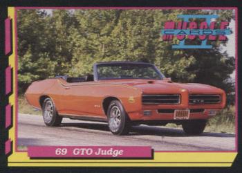 1992 PYQCC Muscle Cards II #170 1969 Pontiac GTO Judge Front