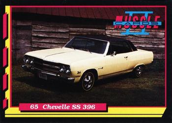 1992 PYQCC Muscle Cards II #173 1965 Chevrolet Chevelle SS396 Front