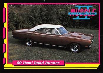 1992 PYQCC Muscle Cards II #4 69 Hemi Road Runner Front