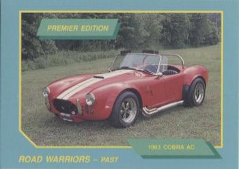 1992 GNM Road Warriors #42 1963 Cobra AC Front