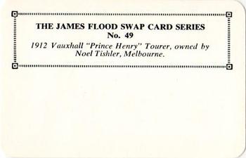 1968 James Flood Swap (Australia) #49 1912 Vauxhall 