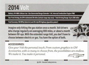 2014 Chevrolet - Series 1 #NNO 2014 Volt Back