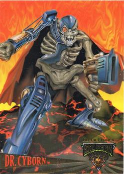 1995 Fleer Skeleton Warriors - Comics Promos #NNO Dr. Cyborn Front