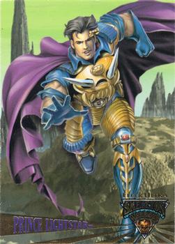 1995 Fleer Skeleton Warriors - Comics Promos #NNO Prince Lightstar Front