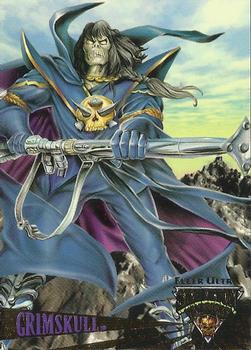 1995 Fleer Skeleton Warriors - Comics Promos #NNO Grimskull Front